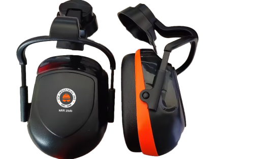 TPR Universal Hard Hat and Safety Helmet Ear Muffs NRR 25